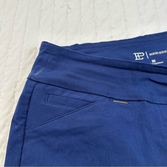 EP New York Navy Women's Pull On Magic Trousers Ankle Pants Size M - Picture 13 of 15